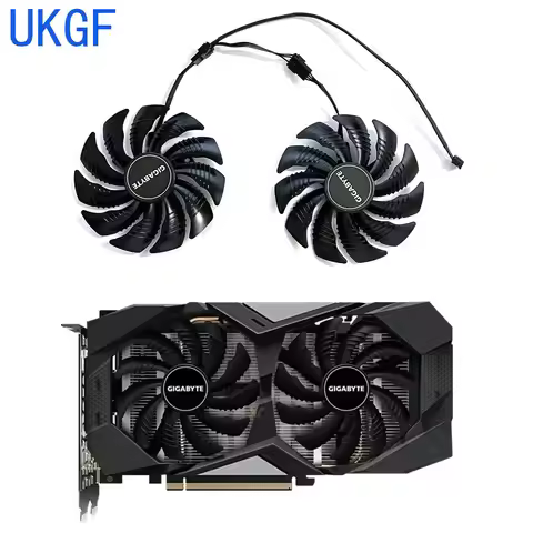 Brand new 88MM 4PIN T129215SU PLD09210S12HH suitable for GIGABYTE Radeon RX5500XT 5600XT 6GB WINDFOR