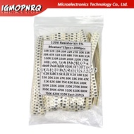 10 ohm-910K 1206 2000PCS Resistor Kit Assorted Set 5% 80values*25PCS SMD Resistors 10K 470/100/680 o