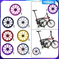 [Etekaxa] , 100mm Accessories, Sealed Bearing Pushing Wheel, Bike for Birdy Bike, Foldable