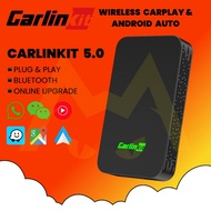 CarlinKit 2 In 1 5.0 Wireless AppIe Carplay Wireless Android Auto Box Multi-User Auto Connect Naviga