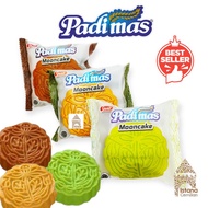 -yuk- padimas pia mooncake kue bulan kacang cokelat / hijau / pandan