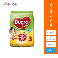 Dumex Dugro / Susu Tepung Rumusan / Langkah 3 (Step 3) / Asli / 850G / Exp: 10/12/2026