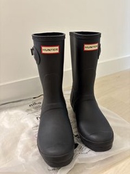 Hunter 黑色雨靴