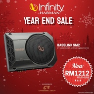 YEAR END SALE Infinity Basslink SM2 8" Compact Powered Under-seat Subwoofer With Class D Amplifier &