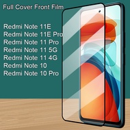 2PCS Xiaomi Redmi Note 11E Pro 11 Pro 10 Pro 11 4G 5G Full Cover Tempered Glass Screen Protector 2.5D 9H Protective Screen Guard Film