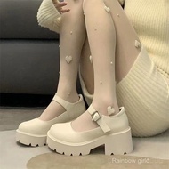 JK shoes2023新款日系百搭女厚底JK制服鞋lolita松糕底小皮鞋百搭粗跟复古