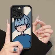 Paper Bag Boy Case hp Vivo For Y12 Y17S Y35 Y16 For Vivo Y19 Y20 Y21 Y22 Y27 Y36 Y50 Y51 Y91 Y90 Y95