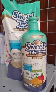 Madam G - Sweety Liquid Cleanser 900ml FREE 500ml / Sweety Liquid Cleanser / Sabun Cuci Botol Bayi /