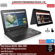 LENOVO THINKPAD YOGA 11E  Celeron processorRAM 8GB SSD 256GBSSD