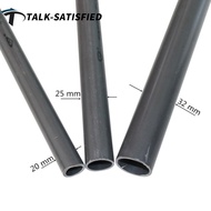 2 Pc Length 48~50cm Garden irrigation PVC connection water pipe DN20/25/32 Aquarium Fish Tank Draina