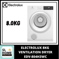ELECTROLUX EDV804H3WC  / EDV804H3WC 8-9KG UltimateCare™ 300 VENTING DRYER