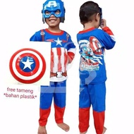 Superhero hulk iron man ultramen captain america Shield spiderman Free Mask/superhero Kids Clothes Free Mask
