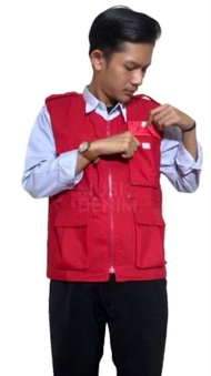 ROMPI TACTICAL JEEP OVERSIZE POLOS / VEST PRIA JUMBO LAPANGAN OUTDOOR CARGO SAKU BANYAK