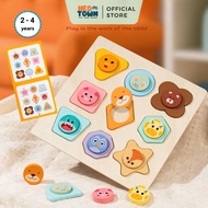 Multifunctional Cognitive Development Puzzle Board for Children 3+ - Cognitive Environment Board Neo