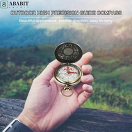 ABABIT Vintage Bronze Compass Retro Pocket Watch Compass Gift Portable Compass