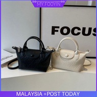 N128 READY STOCK MYFOOYIN 2024 Summer New Style Fashion Trend Fresh Simple Style Female Bag Dumpling