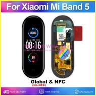 {HOT ZKHIOEHJFS 590} Original AMOLED For Xiaomi Mi Band 5 Smart Bracelet LCD Display Screen Touch Repair Replace Watch Support NFC