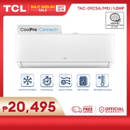 TCL 1.0HP Inverter Aircon Split-type Air Conditioner TAC-09CSA/MEI (IOT, Gentle Wind, 3D Air Supply,