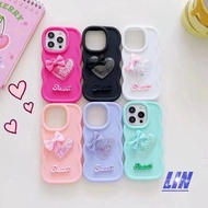 Casing For IPhone 15 14 13 12 11 8 7 X Xr Xs 8 7 6 Pro Max Plus Flowing Sand Macaron Phone Case Cove