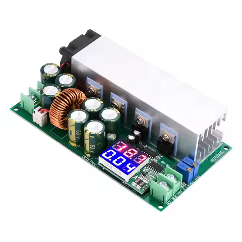 Step-down Power Supply Module DC12-80V to DC2.5V-50V 20A 600w Adjustable DC-DC DC Voltage Regulator