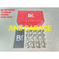 BC HONDA H22 H22A H23A RETAINER TITANIUM FOR VALVE SPRING - RETAINERS HSERIES