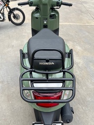 ตะแกรง(หลังพับได้) งาน AKL ตรงรุ่น Honda Giorno สีดำ power coat แข็งแรงมาก 🍀TP🍀