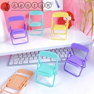 KENTON Mobile Phone Holder, Plastic ABS Mini Chair Phone Stand, Cute Mini Chair Decorative Foldable Mini Phone Holder Men