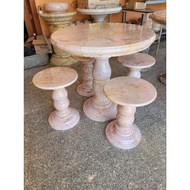 Nine Marbles 50cm. Only Marble Chairs/Stone Chairs