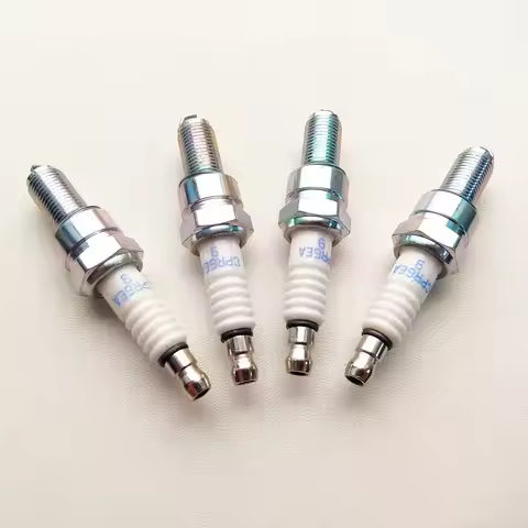 4/8pcs CPR6EA-9 Spark Plug Motorcycle Engine Spark Plugs For U20EPR9 4228 31916-KPH-901 Motorbike Ac
