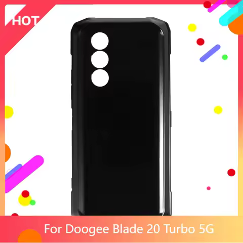 Case Matte Soft Silicone TPU Back Cover For Doogee Blade 20 Turbo 5G Phone Case Slim shockproo