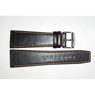 Substitute ellesse Aix Watch Genuine Leather Watch Strap Double-Hole Screw Punch Screw Hole Strap