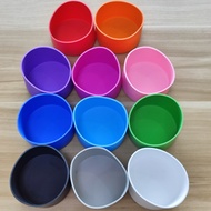 7.5cm Protective Silicone Bottle Boot for Flask Sport Water Bottle, BPA Free Anti-Slip Bottom