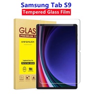 9H Full Cover Tempered Glass For Samsung Galaxy TabS9 Tab S9 Ultra Plus S9+ S9Plus S9Ultra Full Curved Screen HD Clear Protector Cover Glass Film