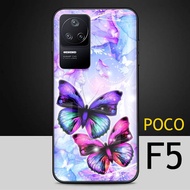 Glitter Glass Softcase For F5poco - Casing hp F5poco - Hanpdhone Protector F5poco - Casing hp -A07
