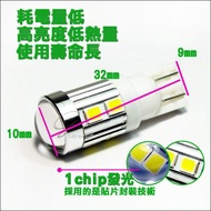 T10 3w 3528 10SMD Fisheye Lens White Light Super Astigmatism