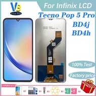LCD Screen For Tecno Pop 5 Pro LCD Replacement Touch Screen Digitizer Assembly BD4j BD4h Replacement