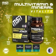 MSN Supreme - Muscle Booster Fat Burner L-Carnitine L-Arginine Magnesium Multivitamin Mineral