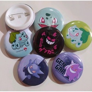 Custom Pokemon Pin Pikachu Pin Bulbasaur Charmender