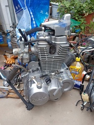 Cg Qian Jianglong 150 motorcycle engine Zongshen Dayang Longxin motorcycle has good general power.