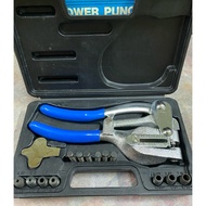 Power Punch Kit Set with 7 sets punches & dies Made in Taiwan