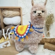 Designer toys Lama Alpaka, made in ukraine, custom plush toys fluffy llama