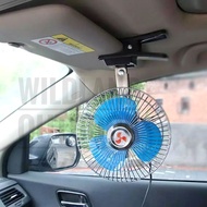 6inch 12v Dc oscillating carfan Portable Car Cooling Fan Auto Mini Cooler Cigarette Lighter Charger