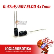 0.47uF/50V ELCO 4x7mm