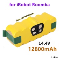 14.4V 12800mAh Replacement NI-Mh Baery for iRobot Roomba 500 600 700 800 Series  roomba 880 760 530 555 560 581 620 650