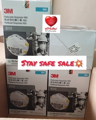 ราคาพิเศษล้างสต๊อก จำนวนจำกัด!!หน้ากากป้องกันฝุ่น PM2.5 ] หน้ากาก 3M N95 mask หน้ากากป้องกันฝุ่นPM2.5 เชื้อโรค รุ่น 8210 N95 หน้ากากอนามัย