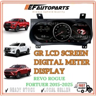 TOYOTA HILUX REVO ROGUE FORTUER 2015-2025 GR LCD SCREEN DIGITAL METER DISPLAY 4X4 SPORT GUN125 GUN12