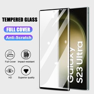 Samsung Galaxy S24 S23 Plus S22 S21 S20 Ultra 9D Temperded Glass Full Cover Screen Protector Film