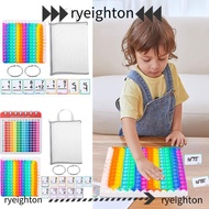RYEIGHTON Multiplication Flash Card, Preschool Education with Multi-Math Cards Times Tables Flash Ca