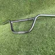 Bmx Chrome Handle Handlebar Bmx 20" BMX Black handlebar
