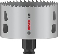 Bosch 1 x PRO Multi Material Power Change Plus Hole Saw (for Softwood, Drywall, Diameter 83 mm, Prof